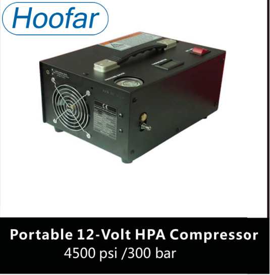 Best Quality Portable 12 V high pressure 4500psi/300 bar air compressor