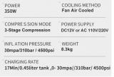 New HPA 300BAR Air Compressor with built-in convert