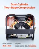 Higher quality Two cylinder OEM 4500 PSI PCP Electric Air Compressor for diving/pcp